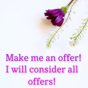 Make me an offer on something you like!